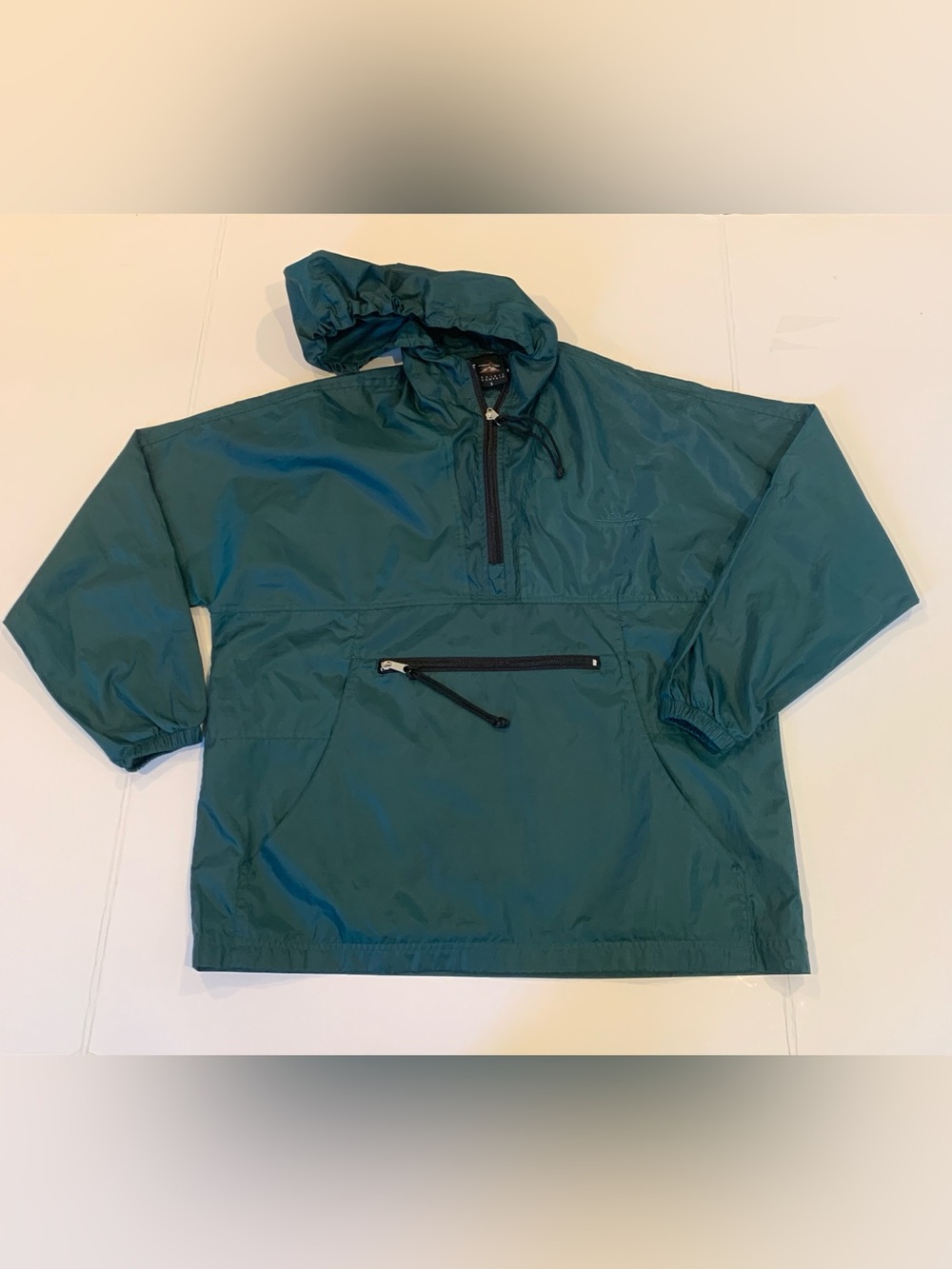Prairie Mountain Unisex / Men’s Small Quarter Zip Hooded Windbreaker Jacket